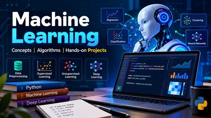Machine Learning for Beginners – Concepts, Algorithms and Projects